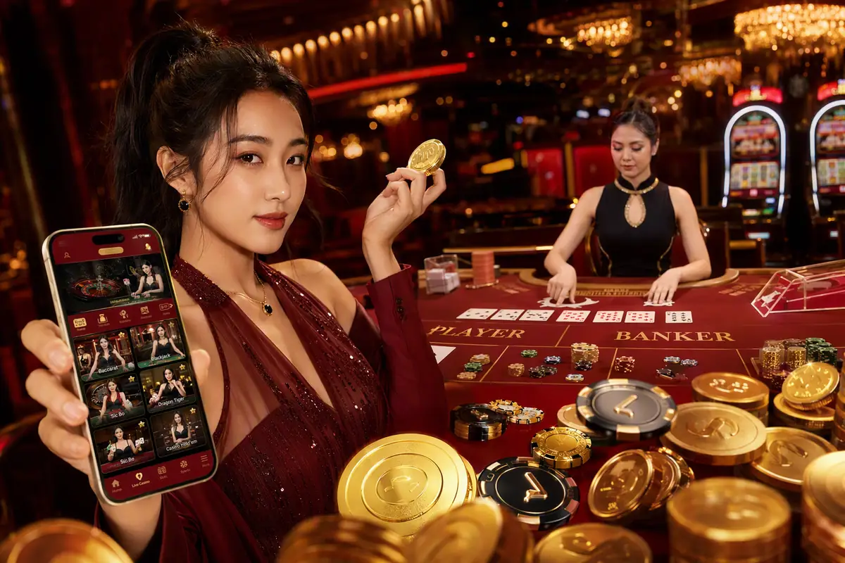 cuci10 casino live dealer meja baccarat